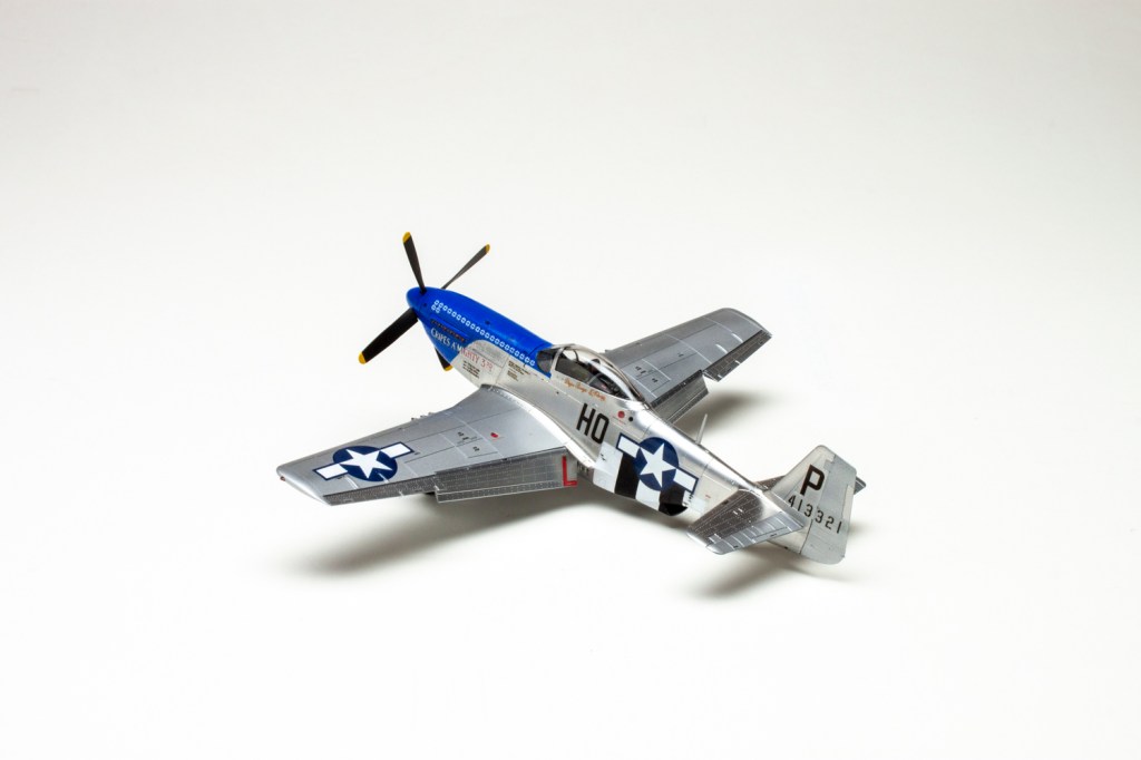Eduard 1/72 scale P-51D-5 Mustang plastic model kit review