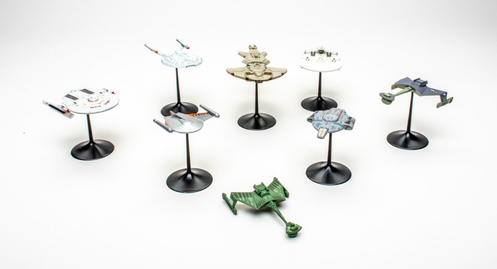 AMT 1/2500 scale Star Trek Allies & Adversaries plastic model kit review