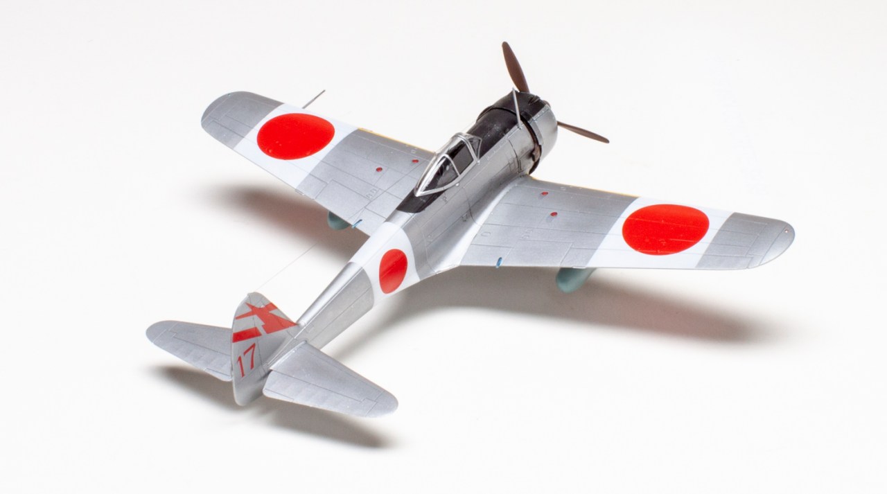 Arma Hobby 1/72 scale Nakajima Ki-43 II Hayabusa plastic model kit review