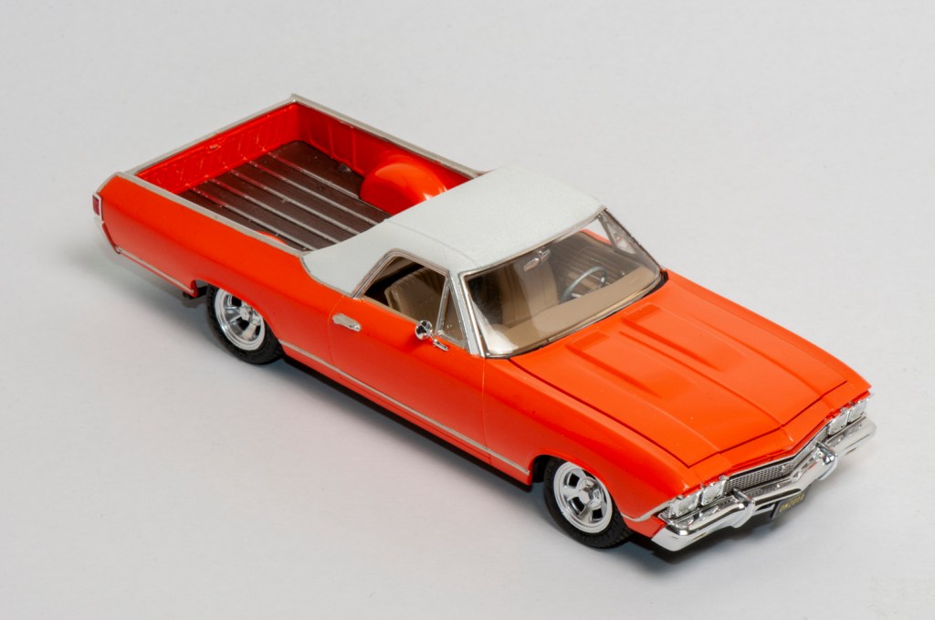 AMT 1/25 scale ’68 Chevy El Camino Street Machine plastic model kit review