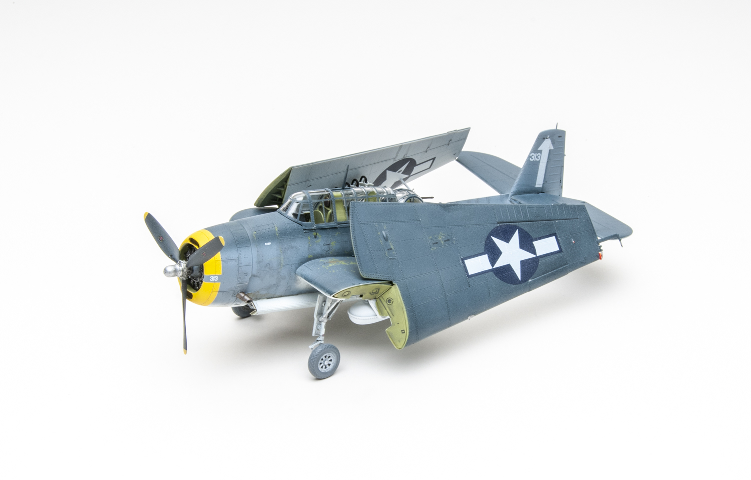 ホビーマスター 1/72 Grumman TBM-3 Avenger HobbyBoss 1/72 scale TBM-3 Avenger plastic model kit review