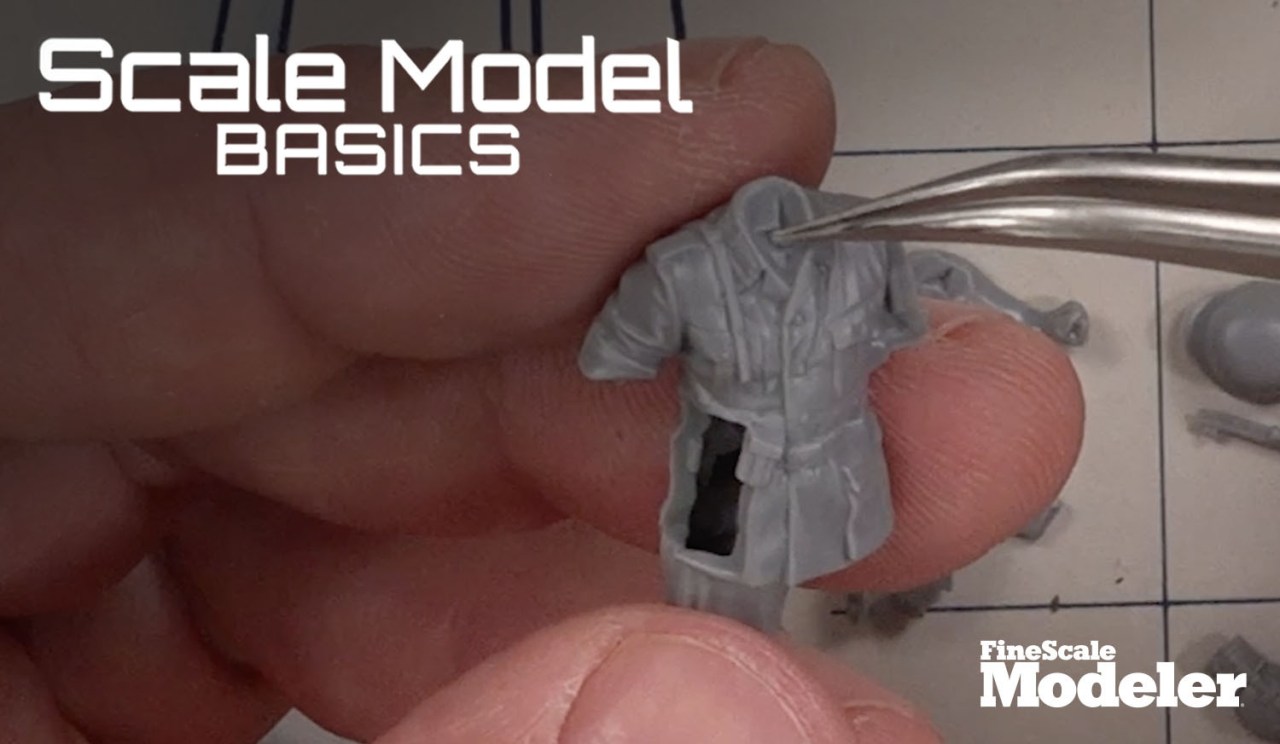 Scale Model Basics: Assembling plastic model figures