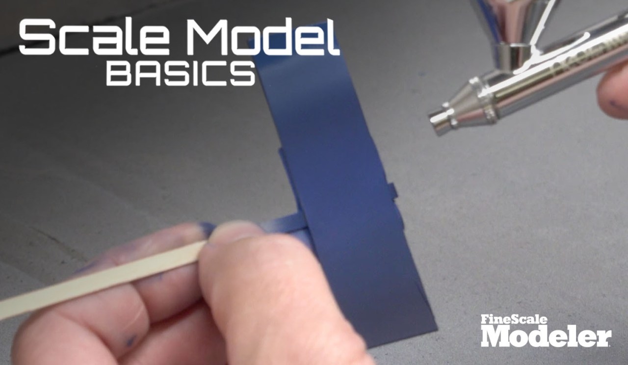 Scale Model Basics: Painting with gradients