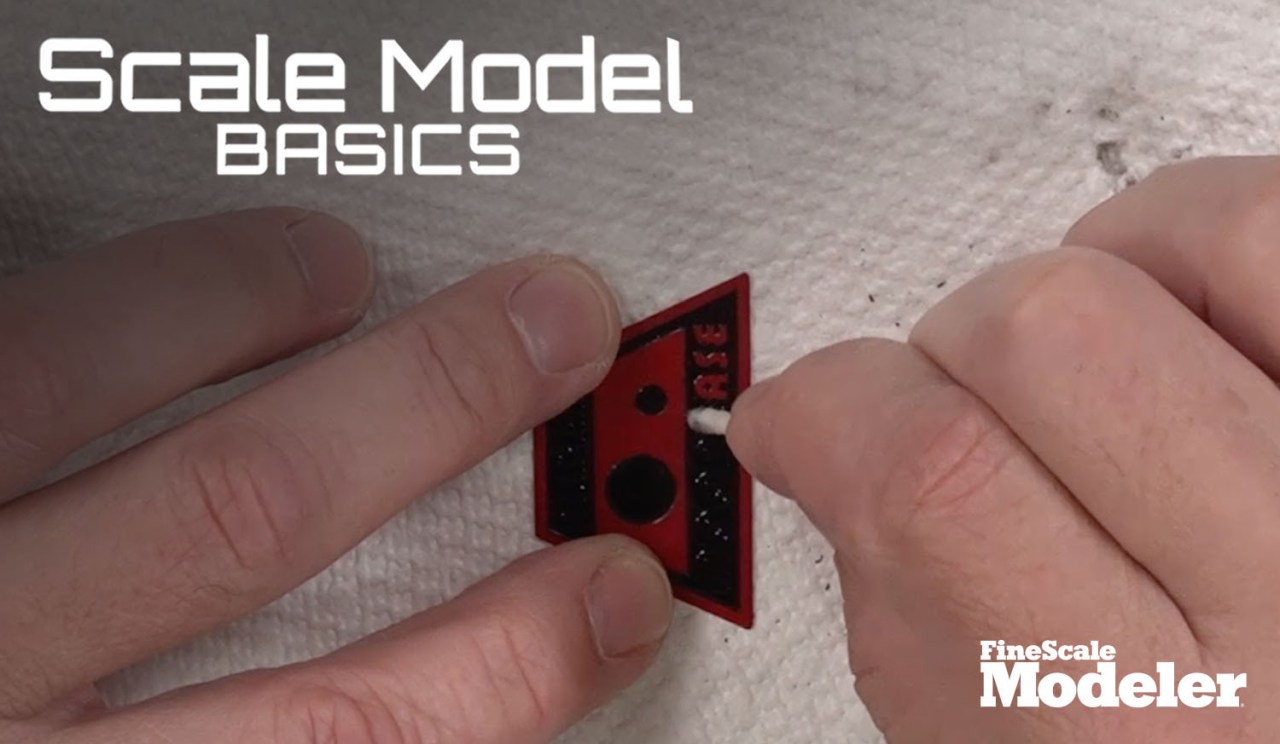 Scale Model Basics: Reverse washes