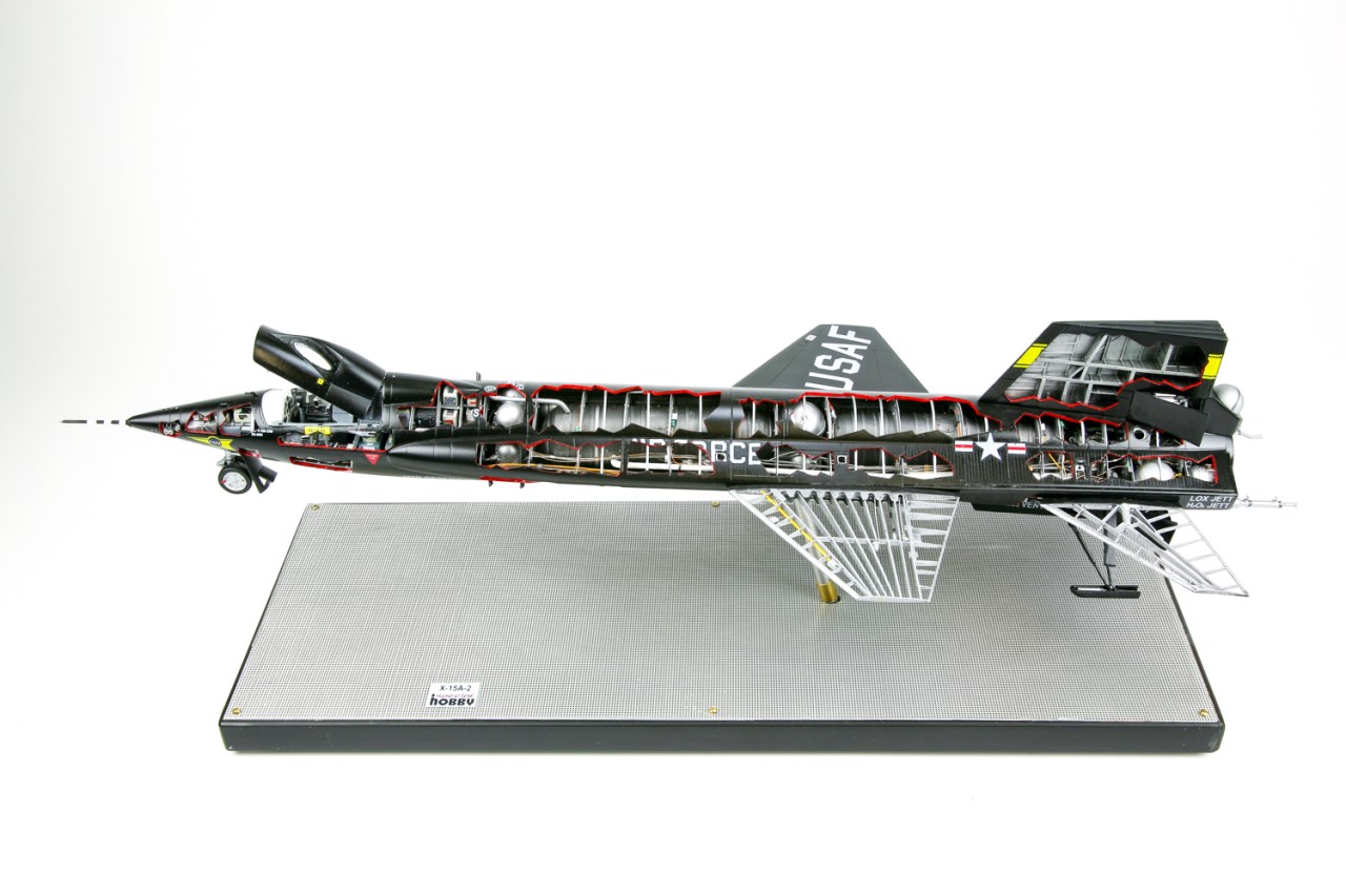 Revealing the insides of an X-15A2