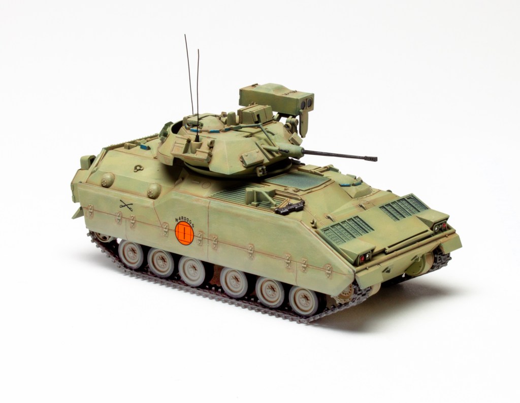 ICM 1/72 scale M3 Bradley plastic model kit review