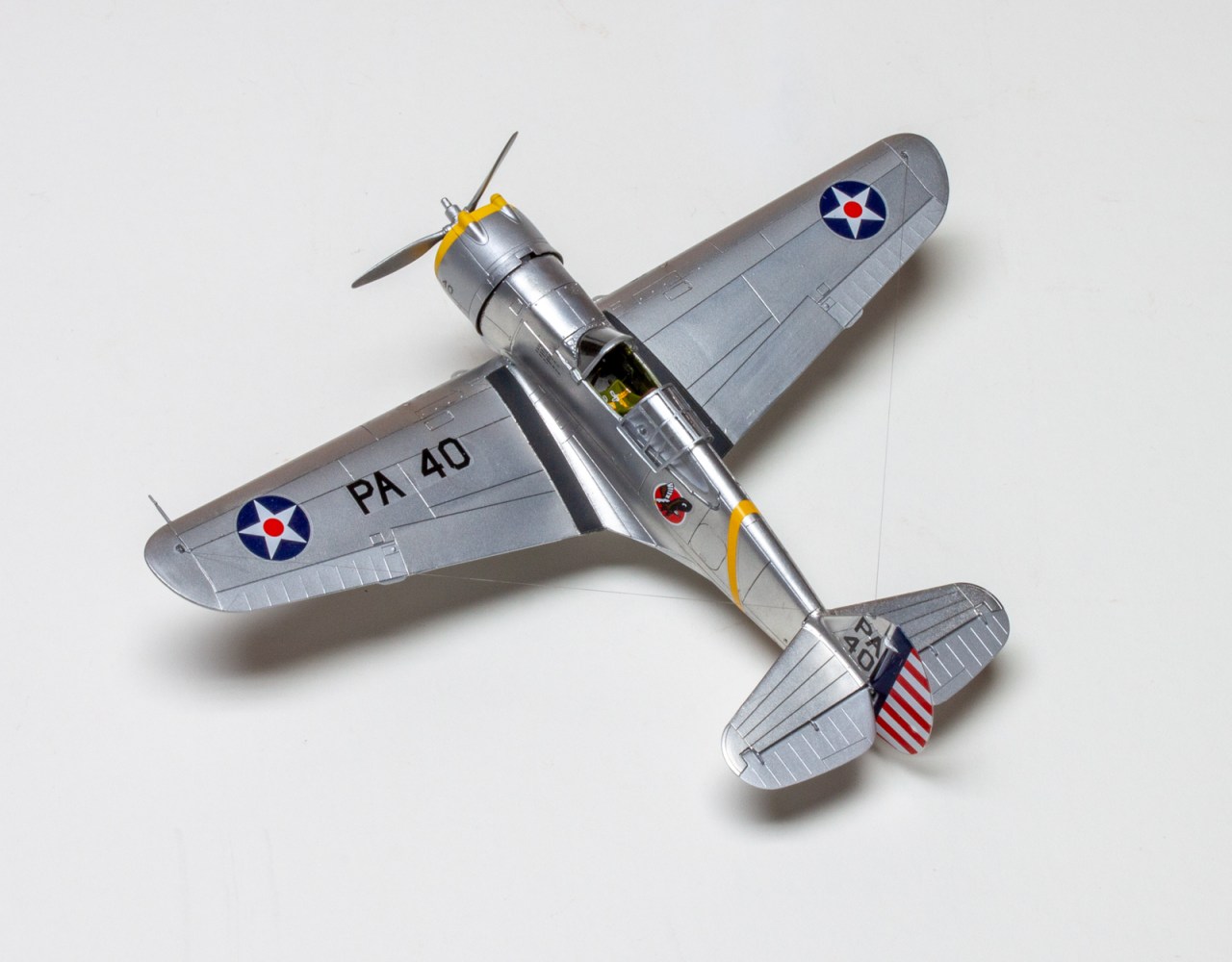 Arma Hobby 1/72 scale Curtiss P-36C Hawk plastic model kit review