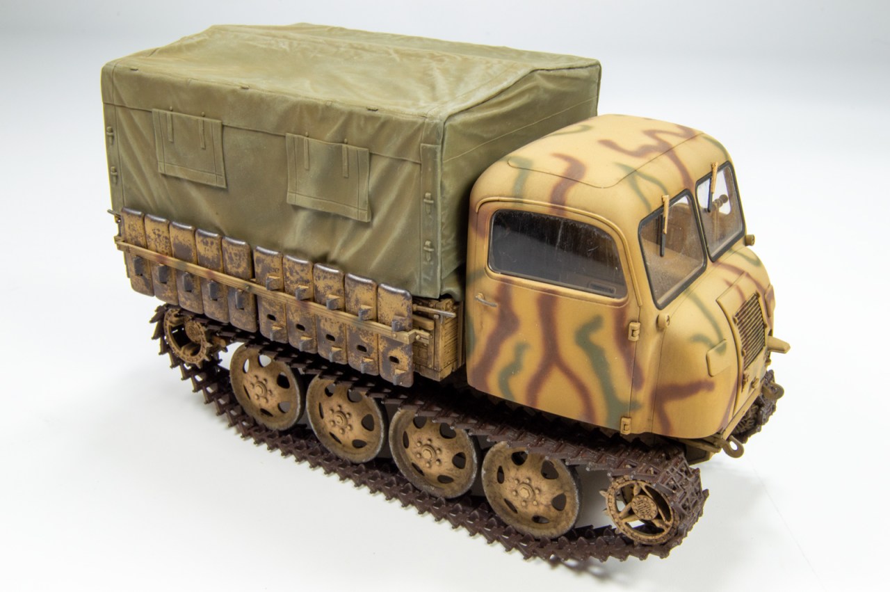Tamiya 1/35 scale RSO/01 German tractor plastic model kit review