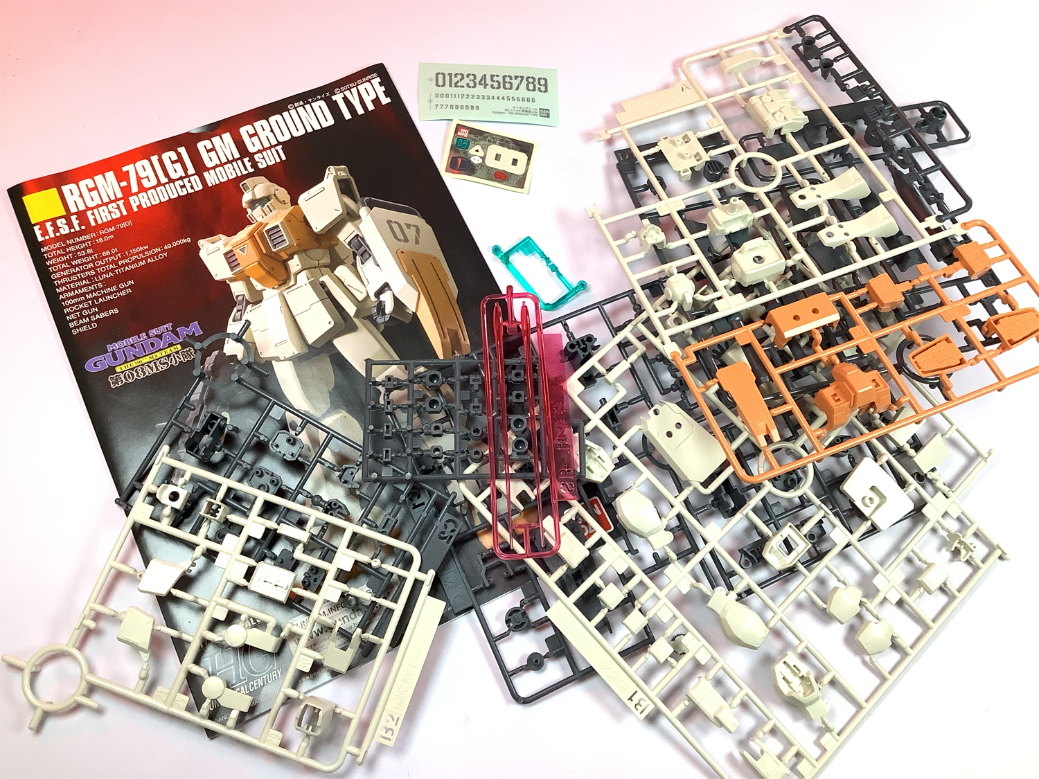 Gundam shop building kit