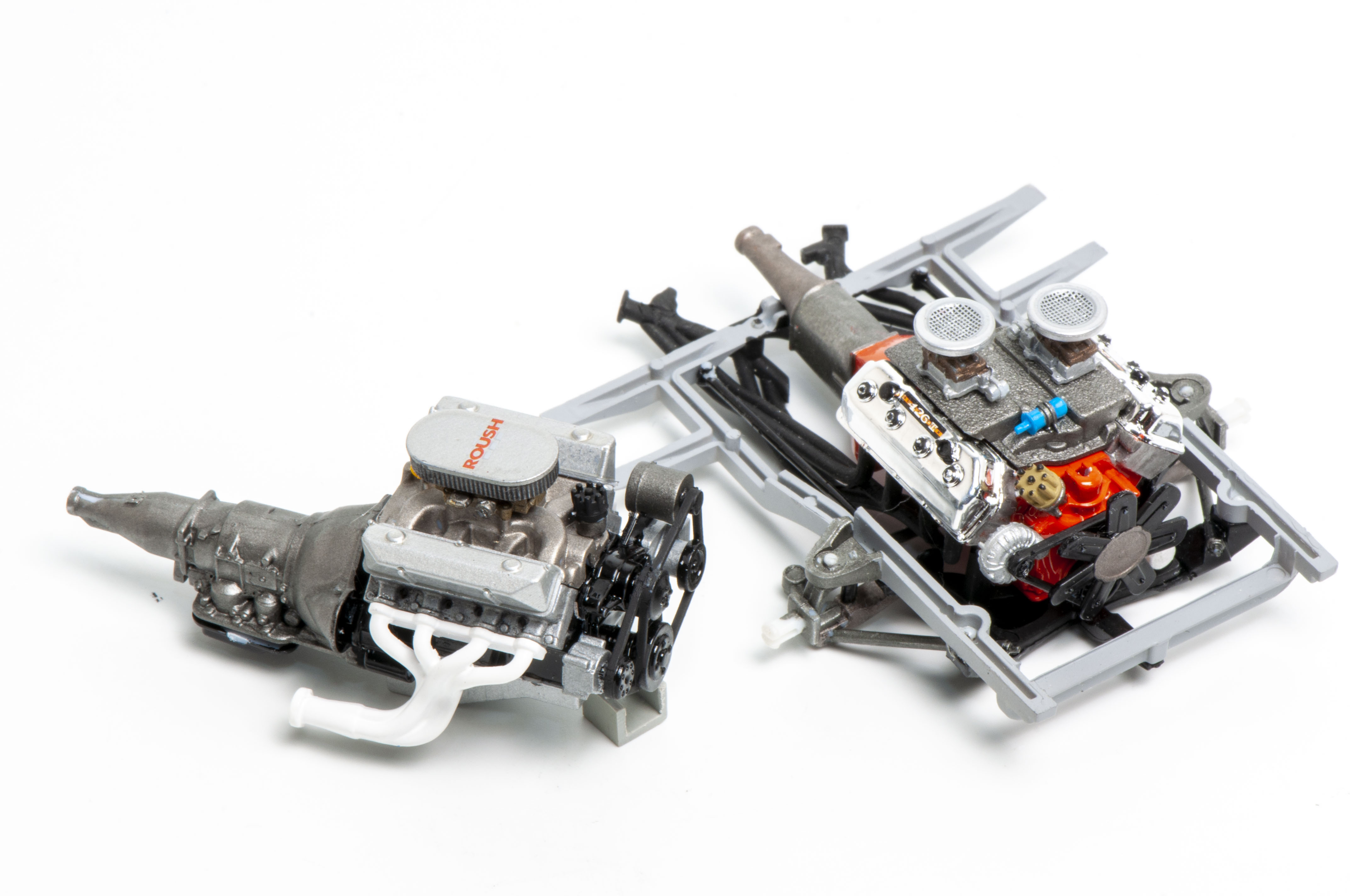 Plastic model car engines online