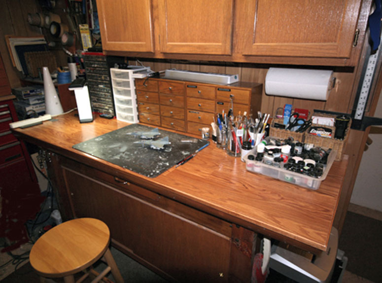 Flooring for a workbench | Finescale Modeler Magazine
