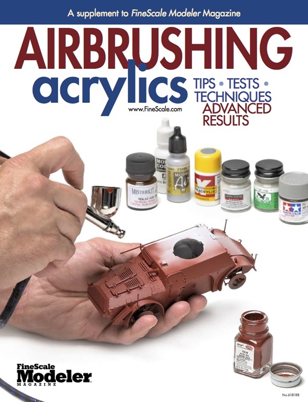 Airbrushing Acrylic Model Paint