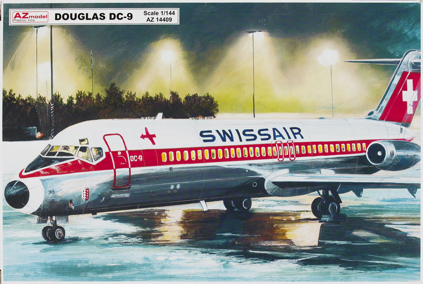 DC-9-15 TAESA   SCALE  1/144  DECALS 