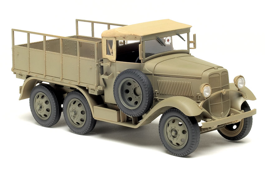 FineMolds 1/35 scale Japanese Type 94 6-wheeled truck “Canvas Top ...