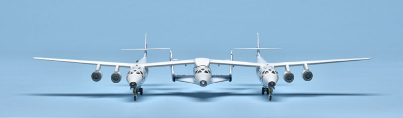 Revell Germany 1/144 scale SpaceShipTwo and WhiteKnightTwo Revell Germany 1/144 scale SpaceShipTwo and WhiteKnightTwo