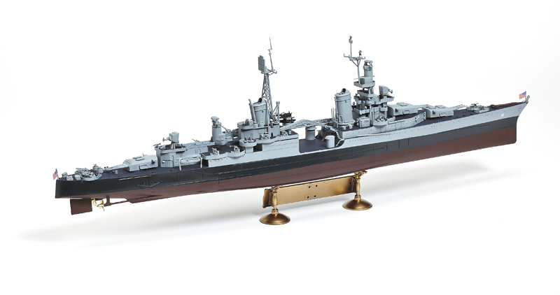 お気に入りの WhiteEnsignModels1/350 INDIANAPOLIS② USS 模型