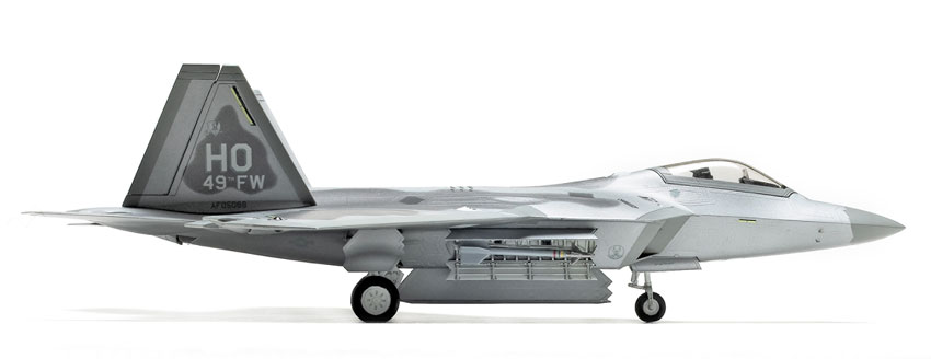 Fujimi 1/72 scale F-22 Raptor | Finescale Modeler Magazine