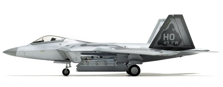 Fujimi 1/72 scale F-22 Raptor | Finescale Modeler Magazine