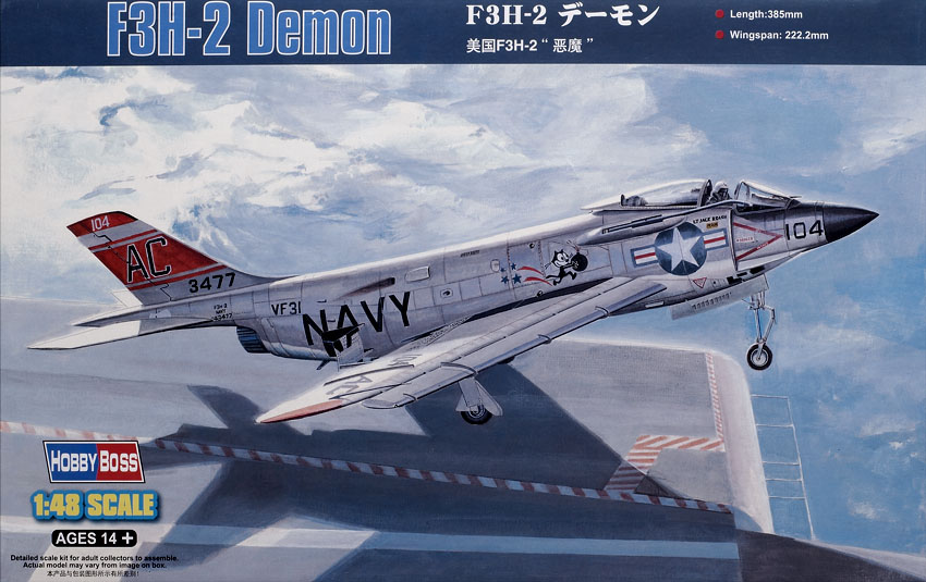 HobbyBoss 1/48 scale F3H-2 Demon | Finescale Modeler Magazine HobbyBoss 1/48 scale F3H-2 Demon | Finescale Modeler Magazine