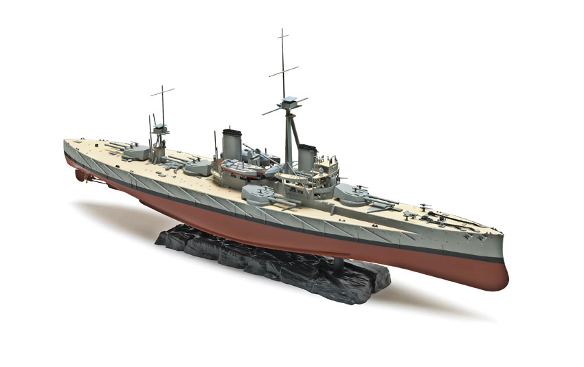 Zvezda 1/350 scale HMS Dreadnought | Finescale Modeler Magazine