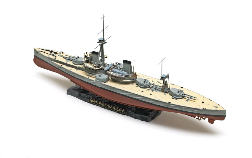 Zvezda 1/350 HMS Dreadnought # 9039 