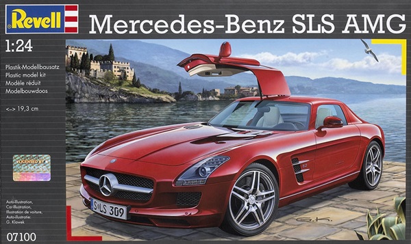 Revell Germany 1/24 scale Mercedes-Benz SLS AMG