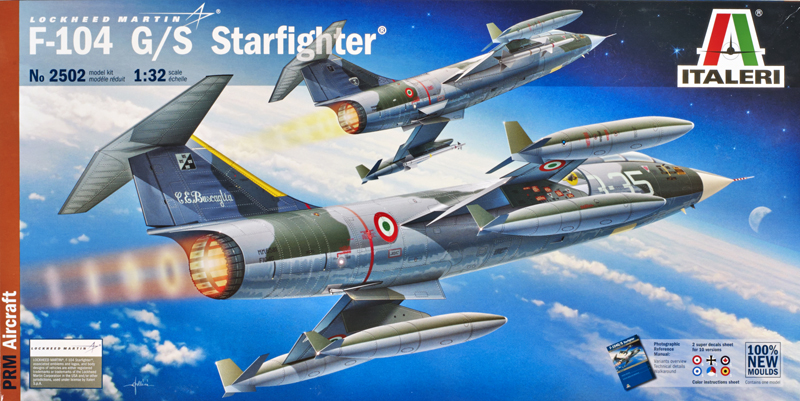 イタレリ 1/32 F-104G/S スターファイター Italeri 1/32 scale F-104 Starfighter | Finescale Modeler