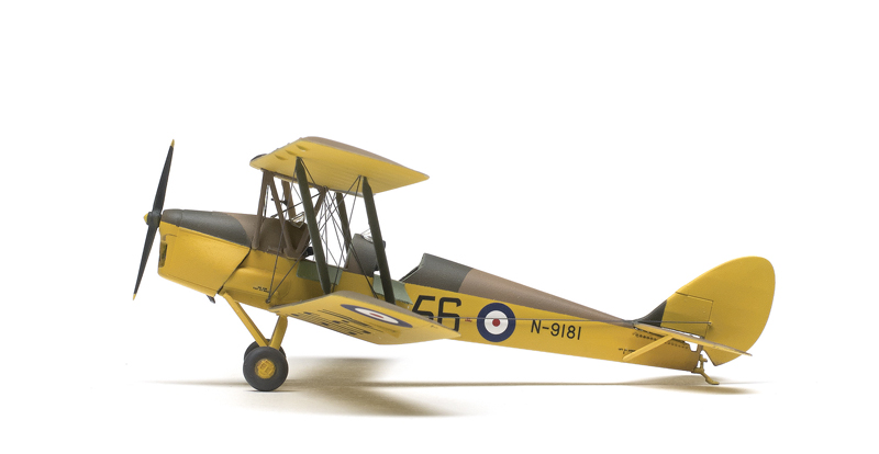 Airfix 1/72nd Scale De Havilland DH.82a Tiger Moth Kit No A02106 