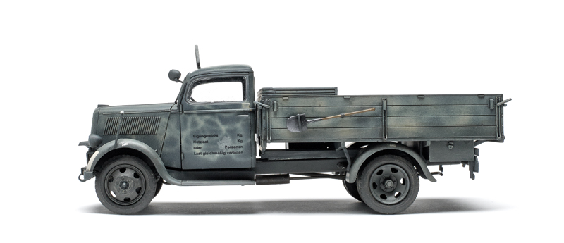 Dnepro Model DM35104 1/35 Opel Blitz 1.5 ton Feldküche model kit for ICM 35401 