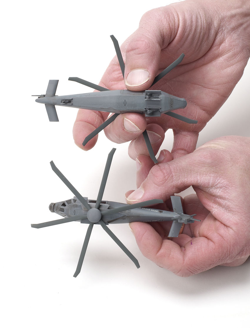 Dragon 1/144 scale Stealth Helicopter 