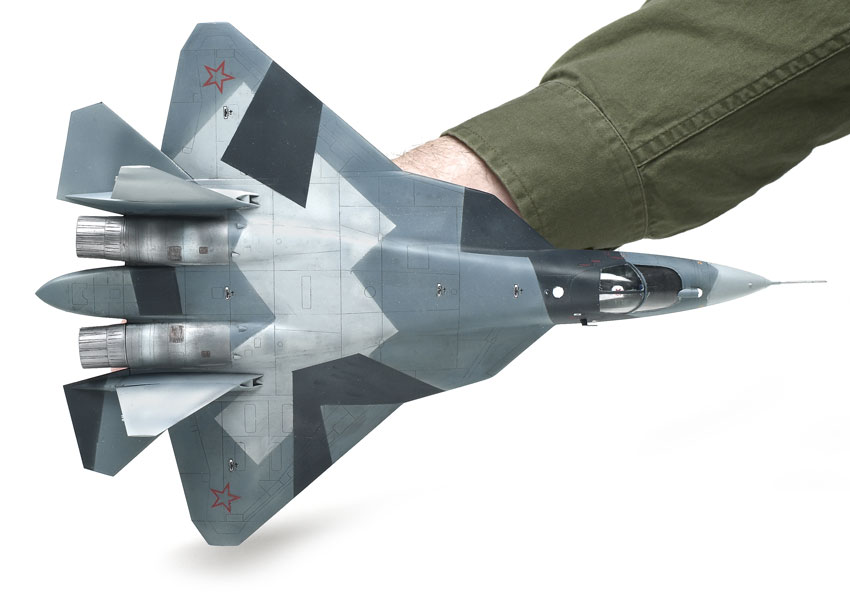 Zvezda 1/72 scale Sukhoi Su-50 (T-50) | Finescale Modeler Magazine