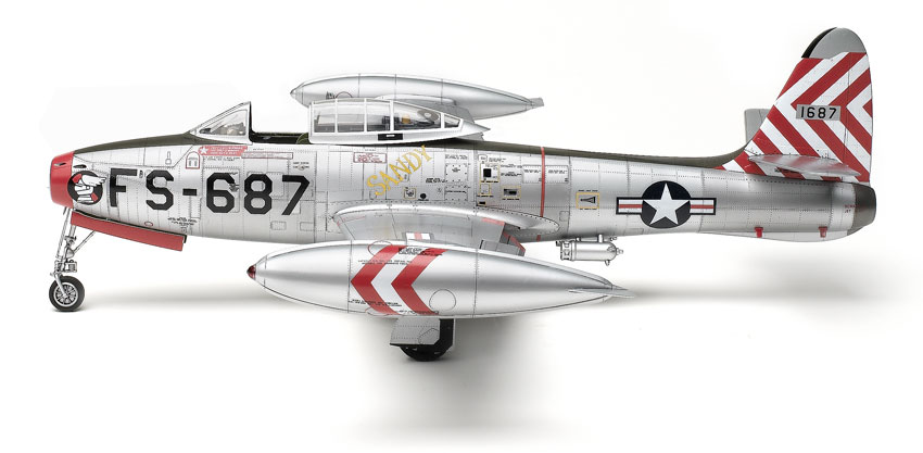 HobbyBoss 1/32 scale F-84E Thunderjet | Finescale Modeler Magazine