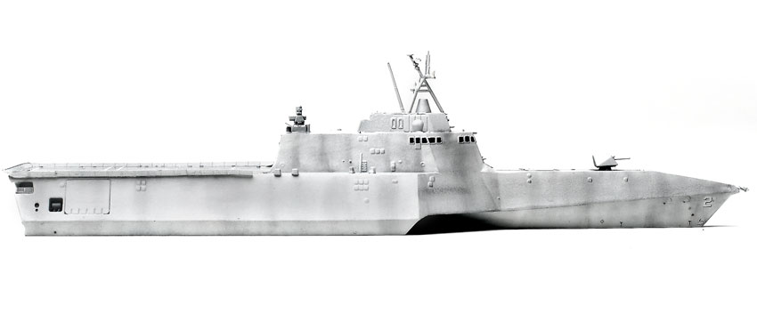 Cyber-hobby 1/700 scale USS Independence LCS-2 | Finescale