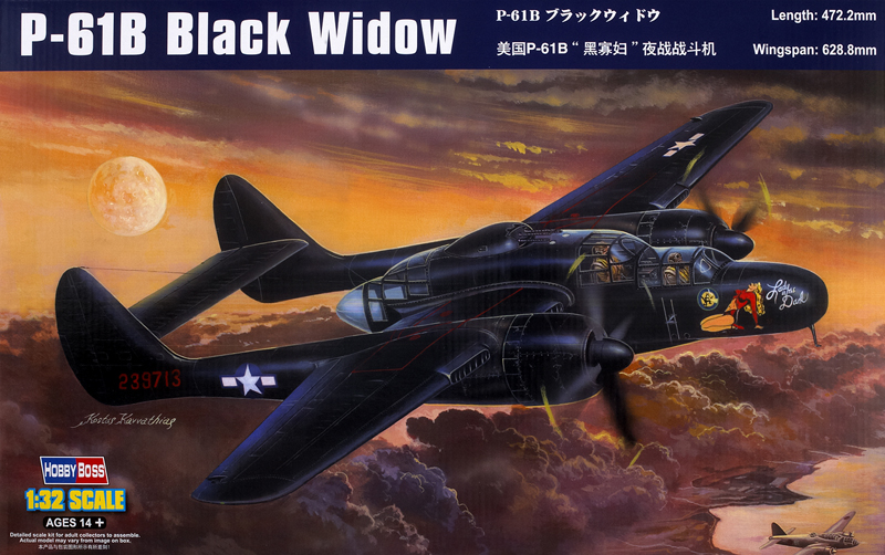 HobbyBoss 1/32 scale P-61B Black Widow | Finescale Modeler Magazine