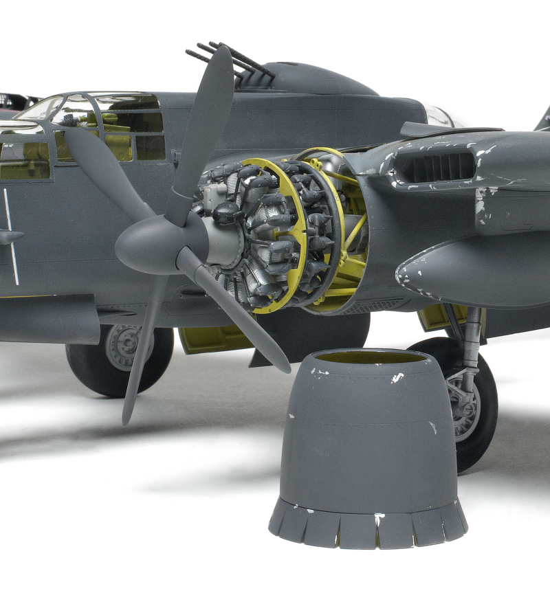 Halberd Models P-61 Black Widow wheel set #2 1/48 for Monogram/Hobby Boss/GWH 