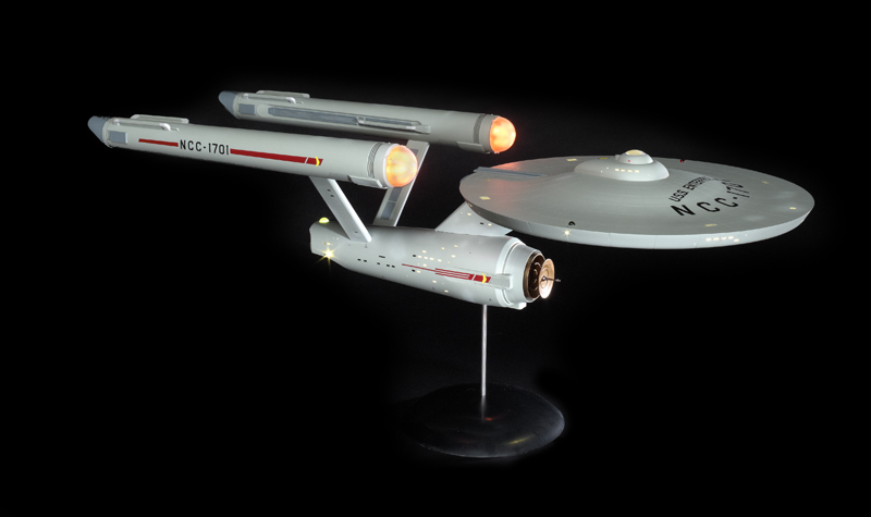 Effet de Star Trek éclairage DEL Kit Pour TOS U.S.S Enterprise NCC-1701 Modèle 1/350 