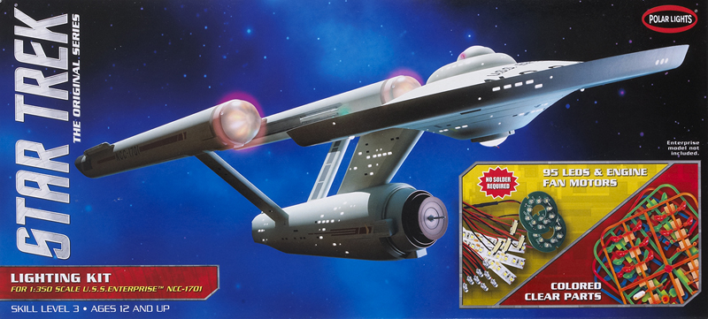 Polar Lights 1/350 scale Star Trek USS Enterprise | Finescale