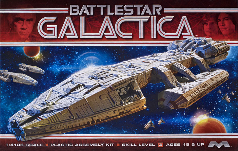Moebius Models 1/4105 scale Battlestar Galactica | Finescale