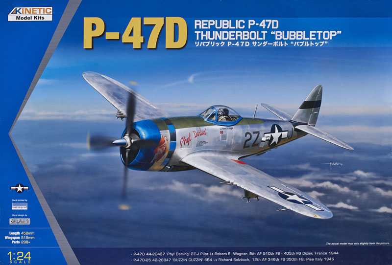 Kinetic 1/24 scale P-47D Thunderbolt | Finescale Modeler Magazine