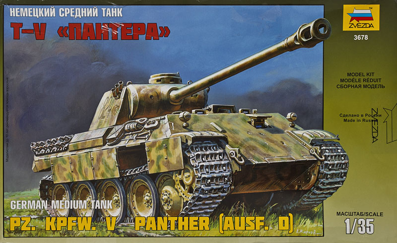 Zvezda 1/35 scale Panther Ausf D | Finescale Modeler Magazine
