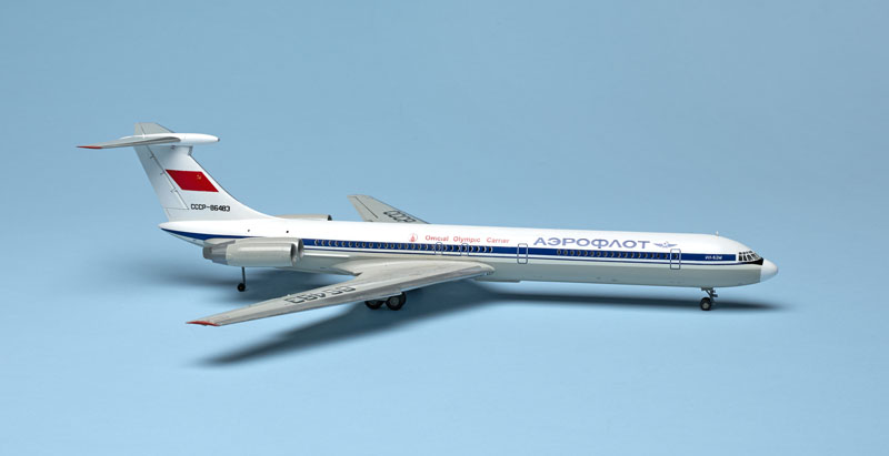 Zvezda 7013 Il-62m Russian Civil Airliner Model Kit 1 144 for sale online 