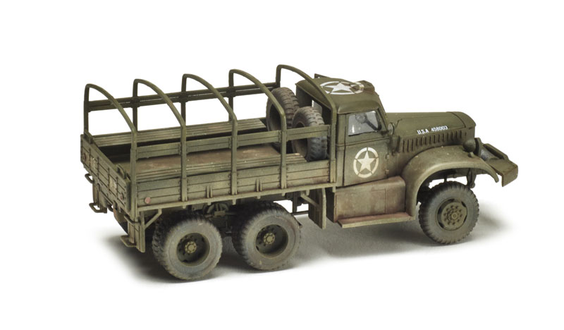 Diamond T 968 cargo truck w/ M2 Machine Gun von IBG in 1/72 