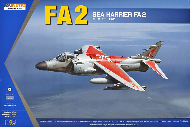 Kinetic Sea Harrier FA2 | Finescale Modeler Magazine