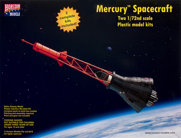 Horizon Models Mercury spacecraft | Finescale Modeler Magazine