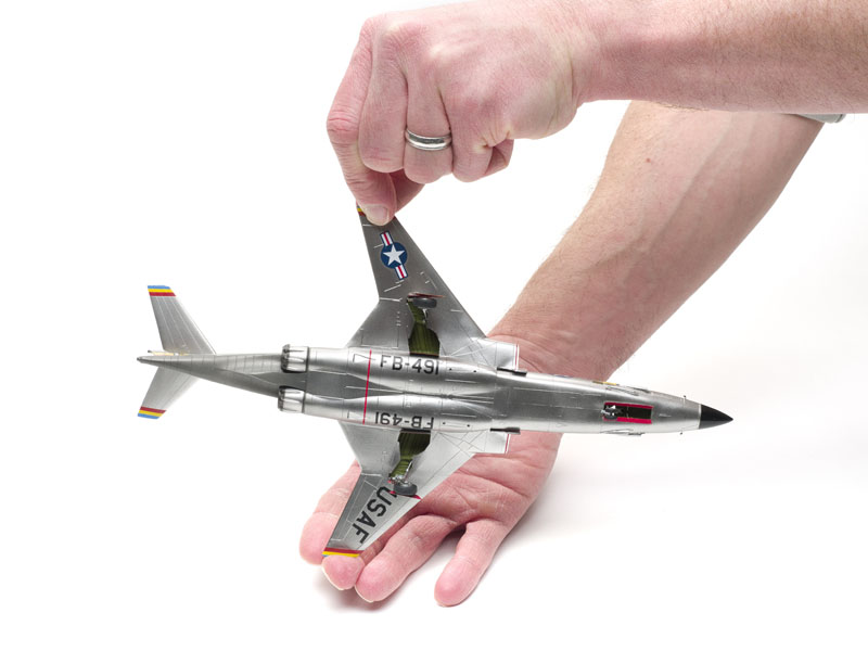 SUBMARINE F-101 1/160 木製モデル Mitsubishi F-1