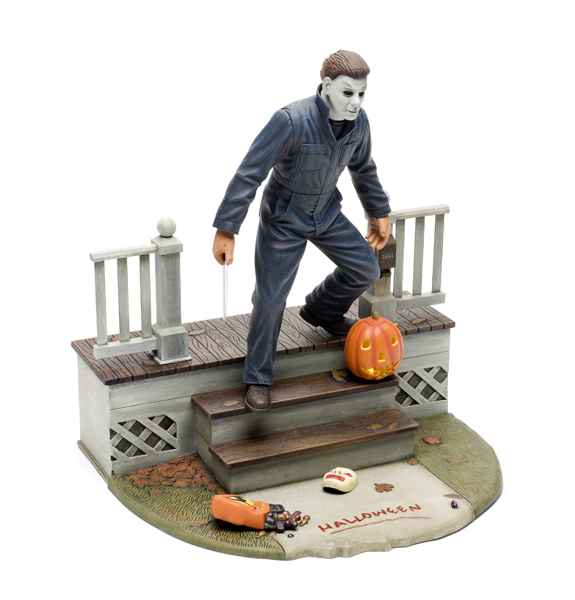 Halloween Michael Myers 1:8 Scale Light Up Model Kit Halloween Horror Slasher 
