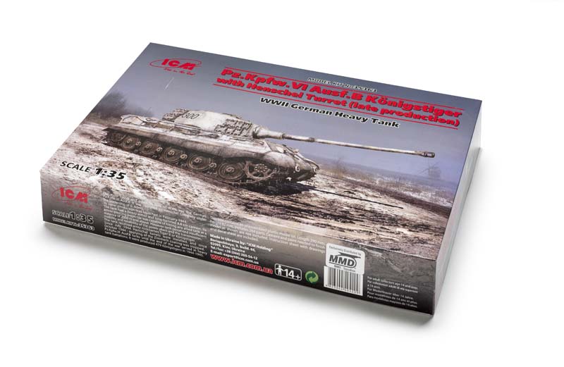 ICM PzKpfw VI Ausf B Konigstiger | Finescale Modeler Magazine