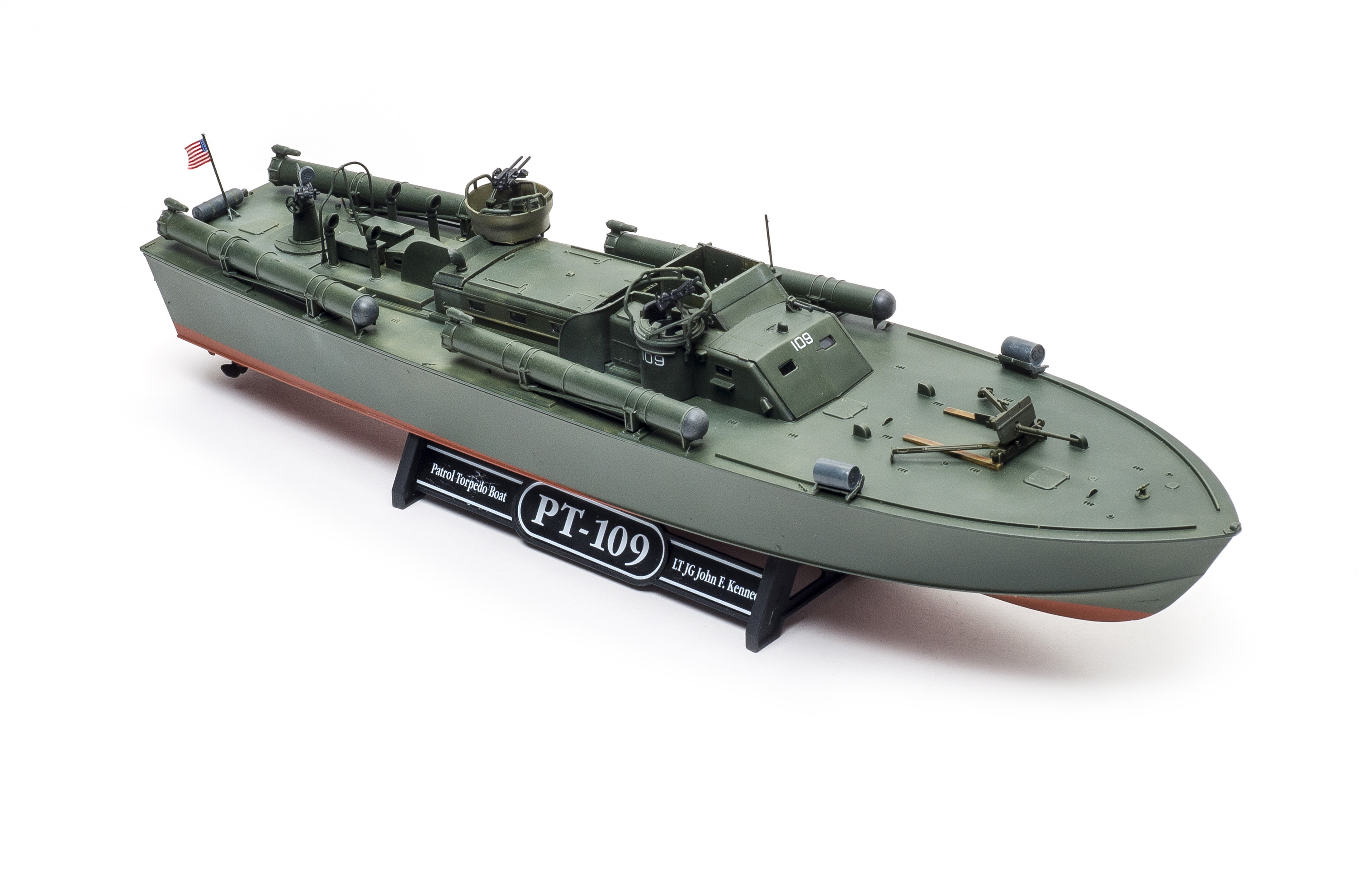 Patrol Torpedo Boat Pt-109 Model Set 1:72 Plastic Model Kit