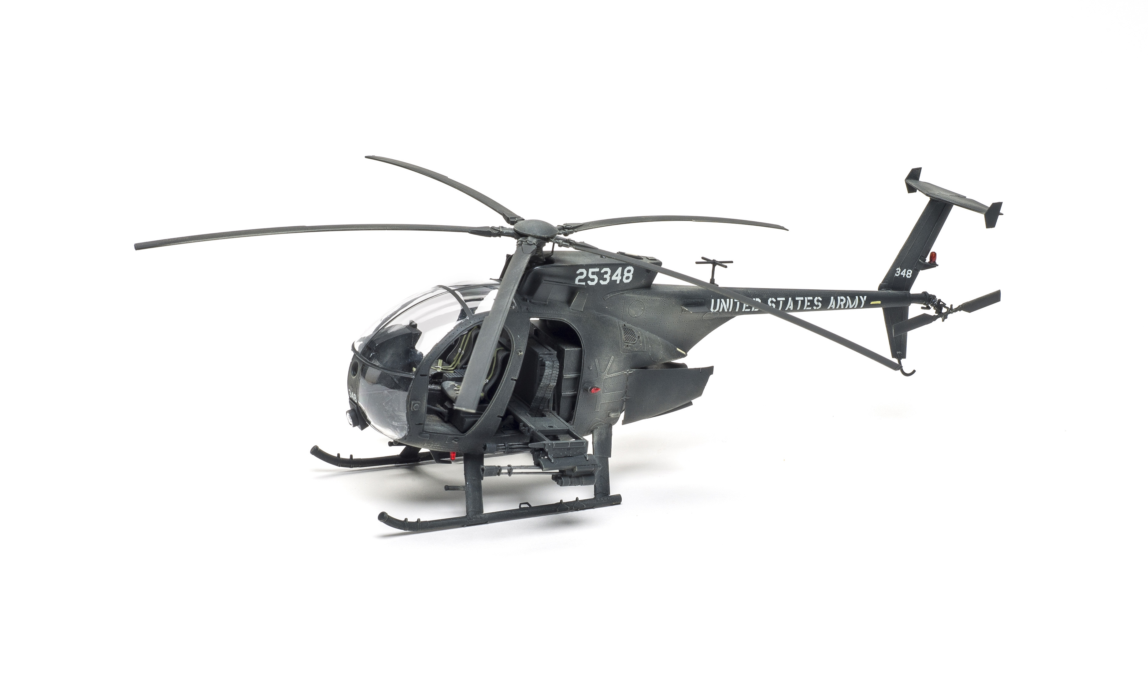 Kitty Hawk 50003 1/35 AH-6J/MH-6J Little Bird Nightstalkers  Assembly model New 