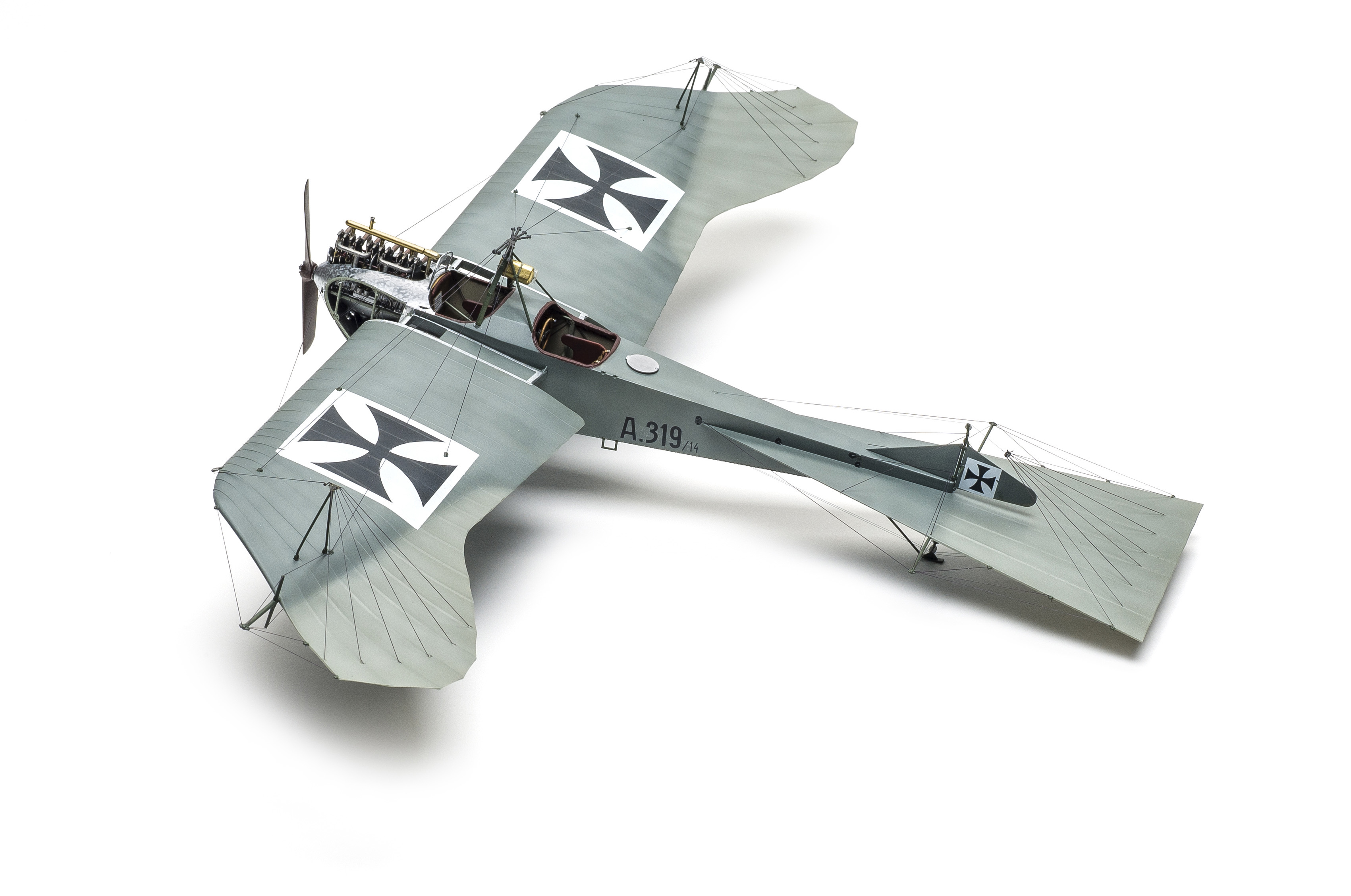 Build review of Wingnut Wings Jeannin Stahltaube scale model kit 